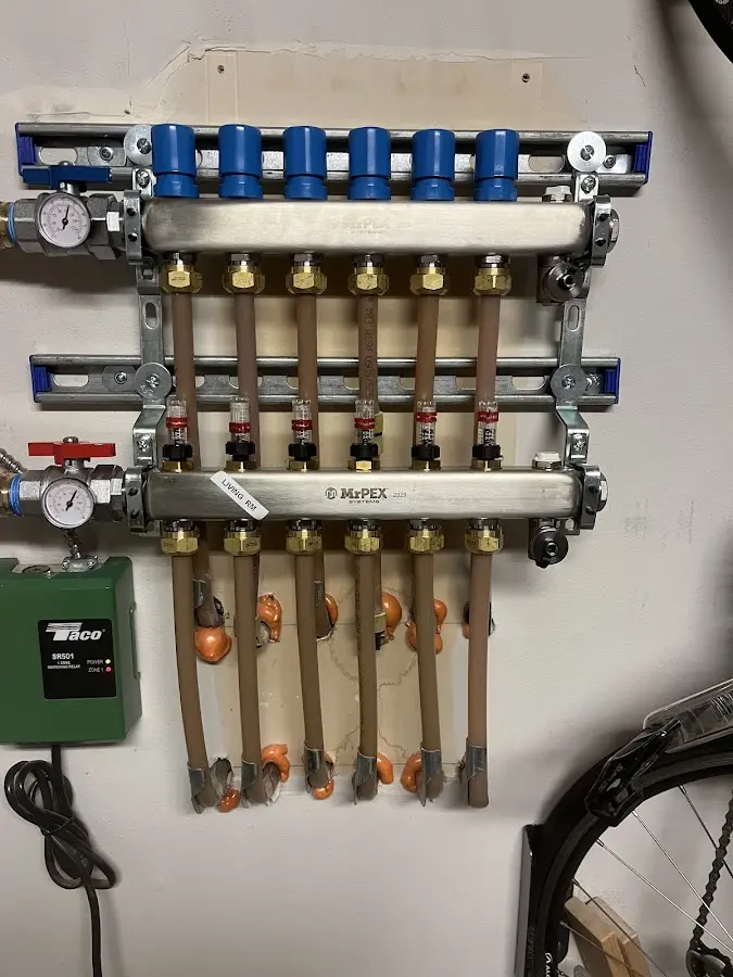 Plumber performing Leak Detection at a residential property in Red Rock